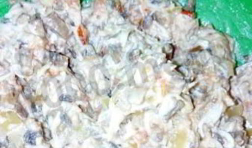 фаршированные шляпки шампиньончиков