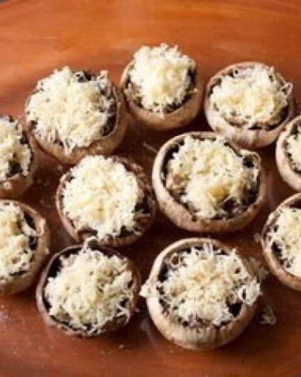 Рецепт фаршированных шляпок шампиньонов