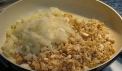 грибы, фаршированные фаршем