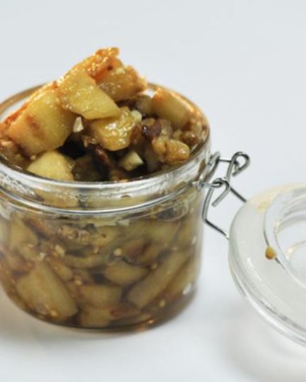 Рецепт грибов из баклажанов