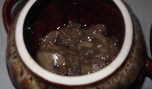 грибы с картофелем способом огратен