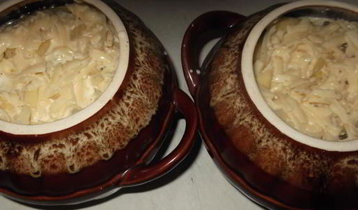 грибы с картофелем способом огратен