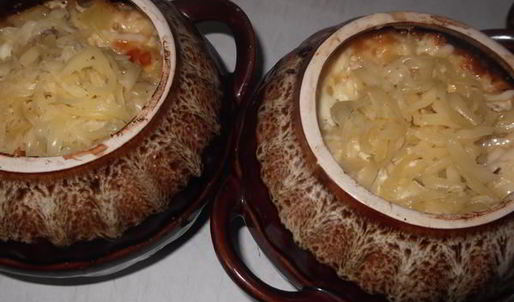 грибы с картофелем способом огратен