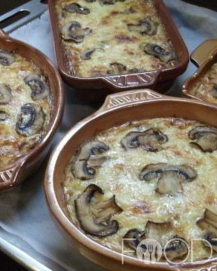 Рецепт грибов в сливках