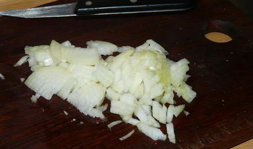 грибы в сливочно-сырной подливке