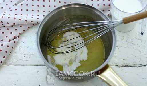 грибы запеченные с соусом бешамель