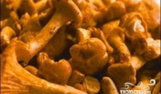 лисички в духовке