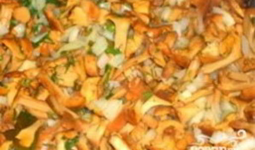 лисички в духовке