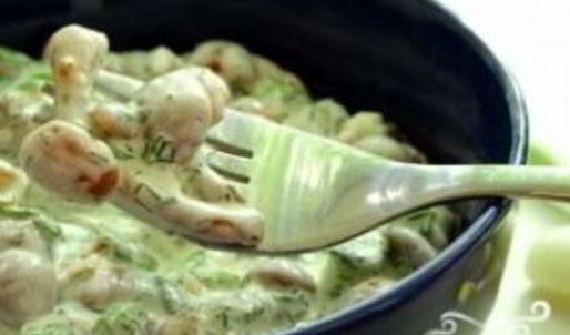 лисички в духовке