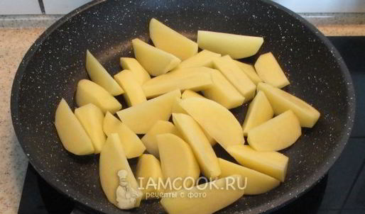 маслята жареные с картошкой