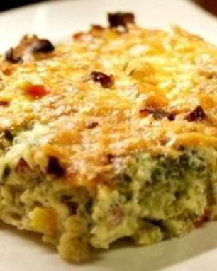 Опята с картошкой в духовке