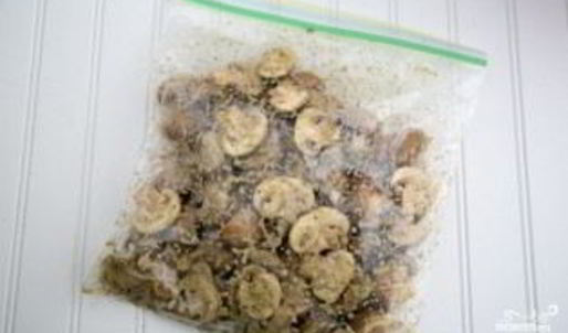 шампиньоны на шпажках