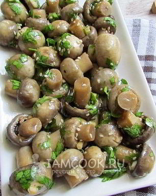 Шампиньоны по-корейски