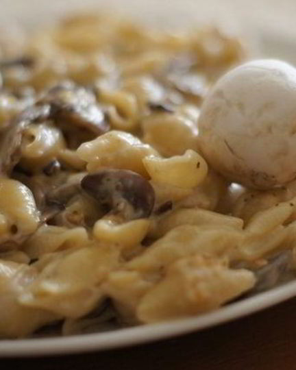 Рецепт шампиньонов под соусом