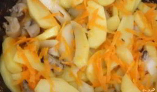 вешенки, тушенные с картошкой