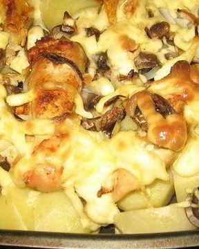 Запеченные опята