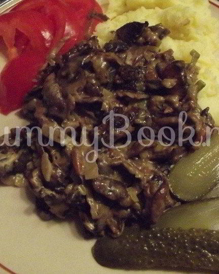 Рецепт жаренных шампиньонов в мультиварке