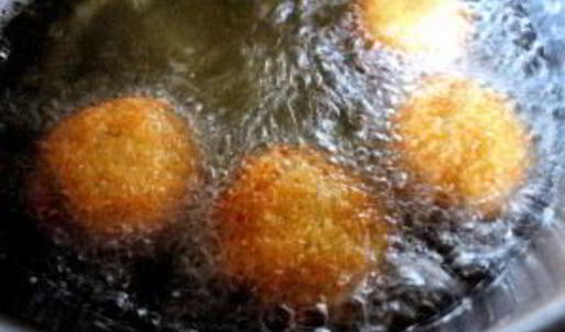 жареные фаршированные шампиньоны