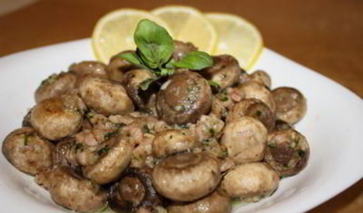 жареные шампиньоны