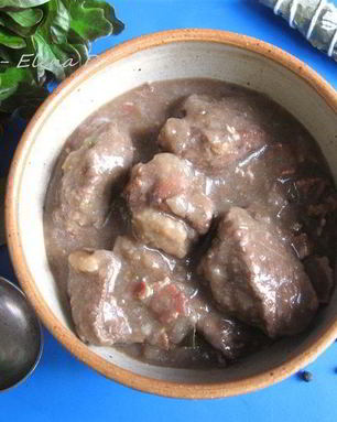 Говяжий гуляш по-фламандски