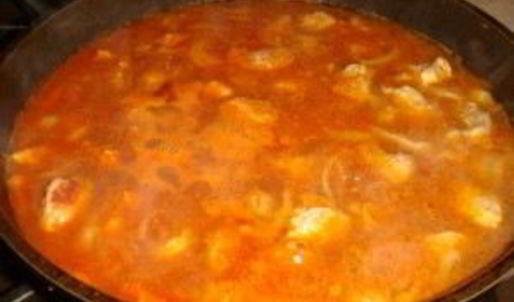 гуляш из говядины по-венгерски