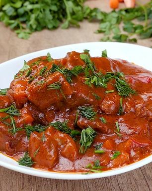 Гуляш из говядины