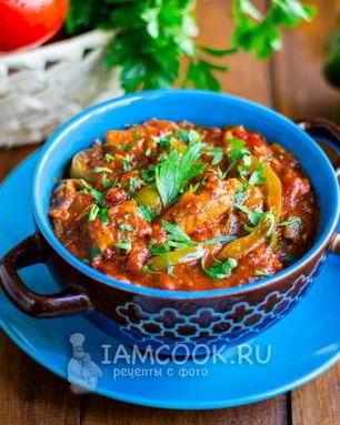 Гуляш из индейки