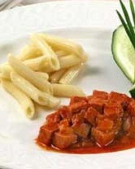 Рецепт гуляша из колбасы