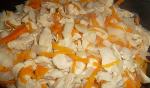 гуляш из куриного филе