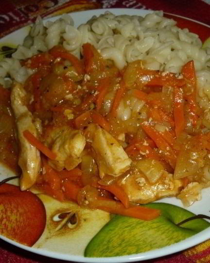 Рецепт гуляша из куриной грудки