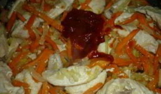 гуляш из куриной грудки