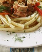 Гуляш из курицы с лечо