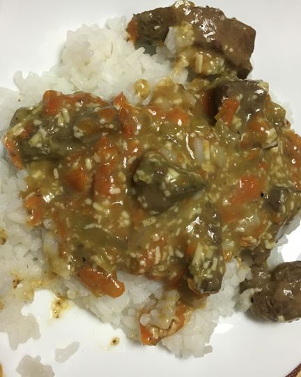 Рецепт гуляш из печени с сыром