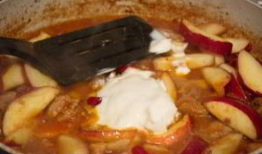 гуляш из свинины с картофелем