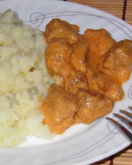 Рецепт гуляш из свинины в мультиварке