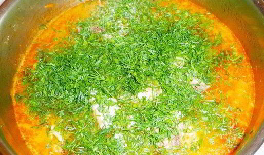 гуляш из тилапии