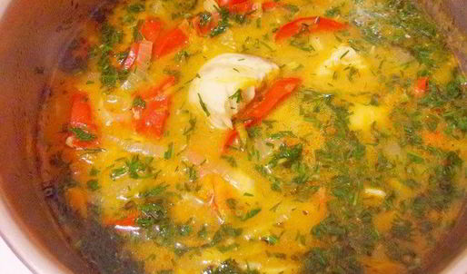 гуляш из тилапии