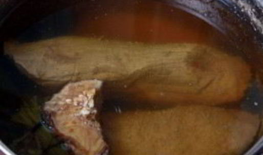 гуляш из вареной говядины