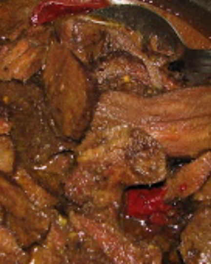 Рецепт гуляша из языка