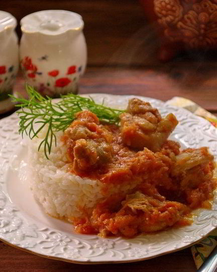 Рецепт гуляша куриного с подливкой