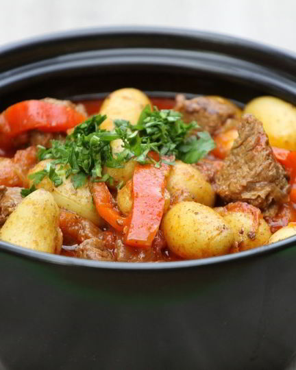 Рецепт гуляша с болгарским перцем