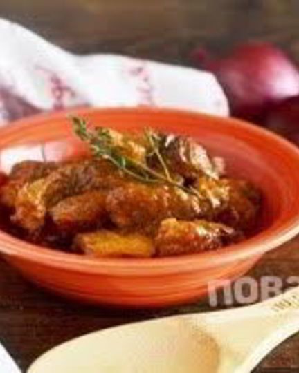 Рецепт гуляша с кнедликами