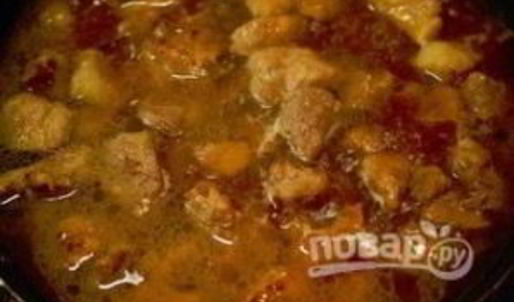 гуляш с кнедликами