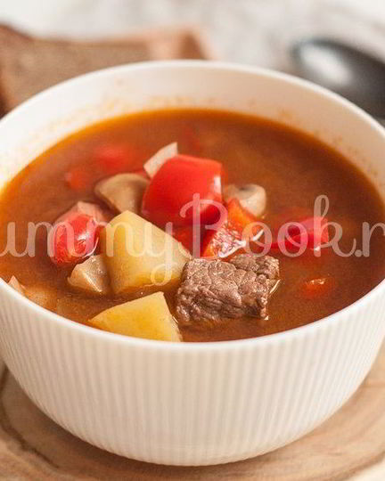 Рецепт гуляша в мультиварке