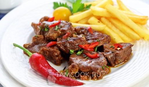 карбонады — гуляш по-фламандски