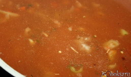 суп-гуляш с индейкой