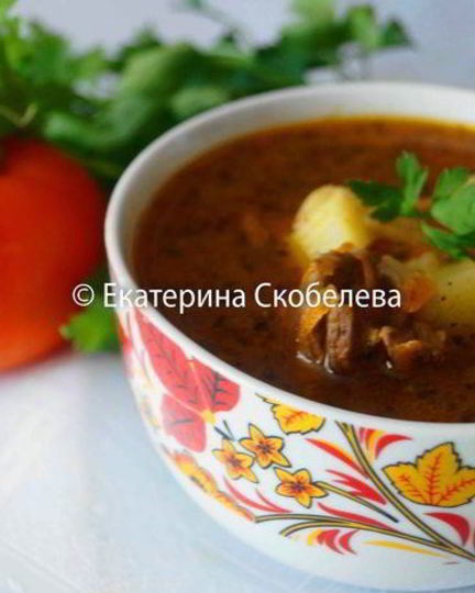Рецепт супа-гуляша