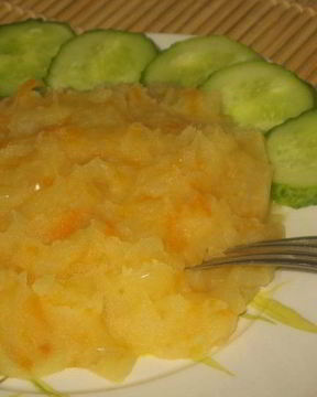 Картофельное пюре постное