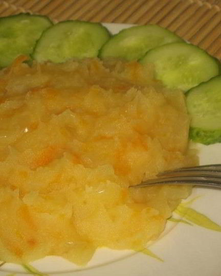 Рецепт картофельного пюре постного