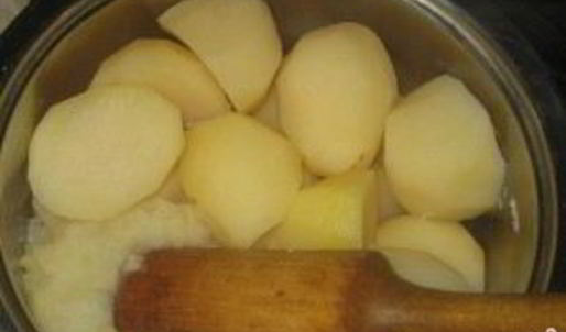 картофельное пюре постное